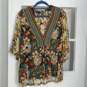 Anthropologie Plus Size Top Size 1X
